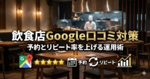 飲食店Google口コミ対策｜予約とリピート率を上げる運用術